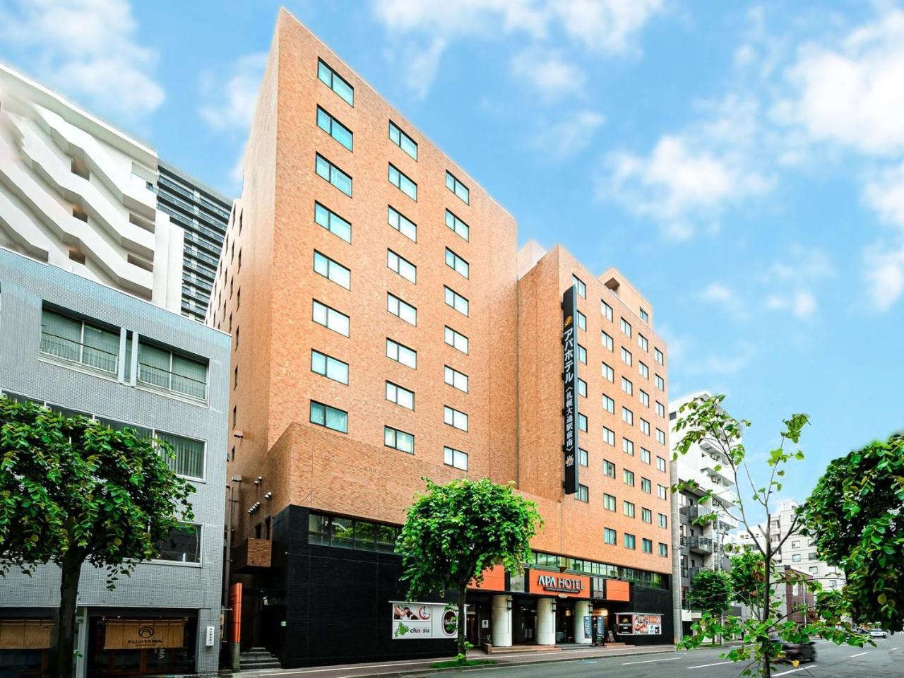 Apa Hotel Sapporo Odori Ekimae Minami Kültér fotó